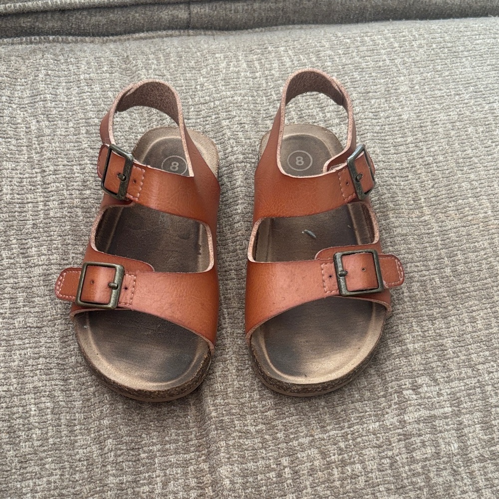 Cat & Jack Tan Kids Sandals